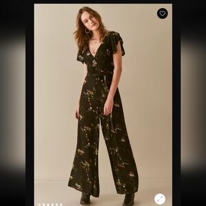 Urban Outfitters Marie Prairie Wrap Jumpsuit, VGUC, Size 6